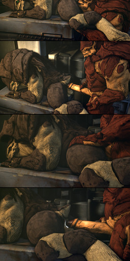 4_balls anal anal_penetration backsack balls bent_arm bent_legs bodily_fluids butt cum cum_in_ass cum_inside cum_on_balls cum_on_butt duo erection foreskin from_behind_position genital_fluids genitals hand_on_another's_leg hand_on_another's_thigh hand_on_leg hand_on_own_leg hand_on_own_penis hand_on_own_thigh hand_on_penis hand_on_thigh holding_leg holding_penis holding_thigh humanoid_genitalia humanoid_penis leg_grab lying male male/male male_penetrated male_penetrating male_penetrating_male multi_balls multi_genitalia muscular muscular_male nude on_front oral penetration penis platform_sex retracted_foreskin reverse_table_lotus_position rimming sex standing standing_sex thigh_grab cheap-wazoo bioware electronic_arts mass_effect alien krogan 3d_(artwork) absurd_res digital_media_(artwork) hi_res multiple_images source_filmmaker_(artwork)