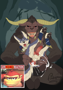 anal anal_orgasm animal_genitalia animal_penis anus balls bodily_fluids butt canine_genitalia canine_penis cum cum_drip cum_in_ass cum_inside cumshot dripping ejaculation feral gaping gaping_anus genital_fluids genitals hands-free humanoid_genitalia humanoid_hands humanoid_penis kamura_armor knot knotted_penis male male/male orgasm penis smile smiling_at_viewer spread_anus spread_butt spreading fisk24 capcom donkey_kong_(series) monster_hunter nintendo donkey_kong_(character) canid canine canyne haplorhine mammal monkey palamute primate primatius rajang hi_res meme