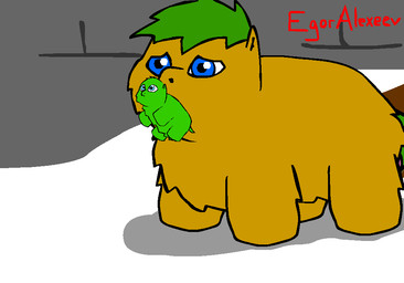 abuse ambiguous_gender bed bite blood blood_from_wound blood_in_mouth blood_on_mouth blue_eyes bodily_fluids breastfeeding brown_body brown_fur child_abuse crotch_breasts crying death dying female female_feral feral fur furniture gore green_body green_fur green_hair green_tail group hair hard_vore infanticide killing neonate pain pink_body pink_fur sitting sleeping sleeping_together suffering tail tears teeth text vore wounded young young_ambiguous young_feral egoralexeev fluffy_pony fluffy_pony_(species) mammal 2d_animation animated artist_name digital_media_(artwork)