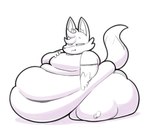 anthro barefoot belly belly_folds big_belly biped cheek_tuft countershade_face countershade_fur countershading dipstick_tail eyebrows facial_tuft feet fluffy fluffy_tail fox_tail front_view fur fur_tuft glooves hair hand_on_chest huge_belly huge_thighs inner_ear_fluff lidded_eyes love_handles male male_anthro markings moobs morbidly_obese morbidly_obese_anthro morbidly_obese_male obese obese_anthro obese_male overweight overweight_anthro overweight_male prick_ears simple_background sitting snout solo tail tail_markings thick_thighs three-quarter_view tuft white_background maddeku rigel_(joeman87766) canid canine fox mammal red_fox true_fox 2019 digital_drawing_(artwork) digital_media_(artwork) full-length_portrait greyscale hi_res monochrome portrait shaded sketch