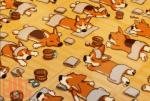 ambiguous_gender anthro group spa towel jib_kodi_(artist) canid canine canis domestic_dog herding_dog mammal pastoral_dog welsh_corgi 2d_animation animated short_playtime