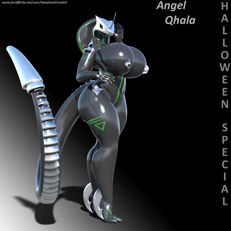 angela and qhala created by idsaybucketsofart