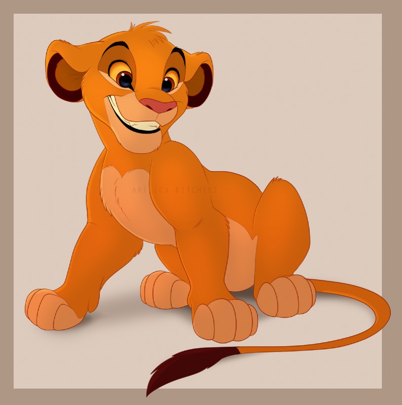 simba (the lion king and etc) created by kitchiki