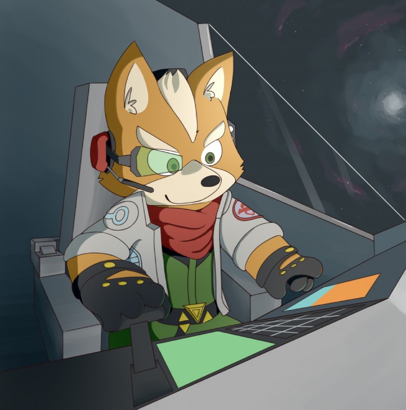 fox mccloud (nintendo and etc) created by gralicbutter