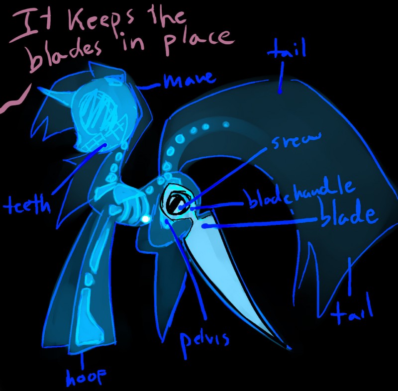 anatomy bone diagram female feral horn internal medical quadruped skeleton solo text x-ray_view askscissortwilight iopichio friendship_is_magic hasbro my_little_pony mythology tumblr scissor_twilight twilight_sparkle_(mlp) equid equine mammal mythological_creature mythological_equine unicorn digital_media_(artwork) english_text full-length_portrait hi_res portrait