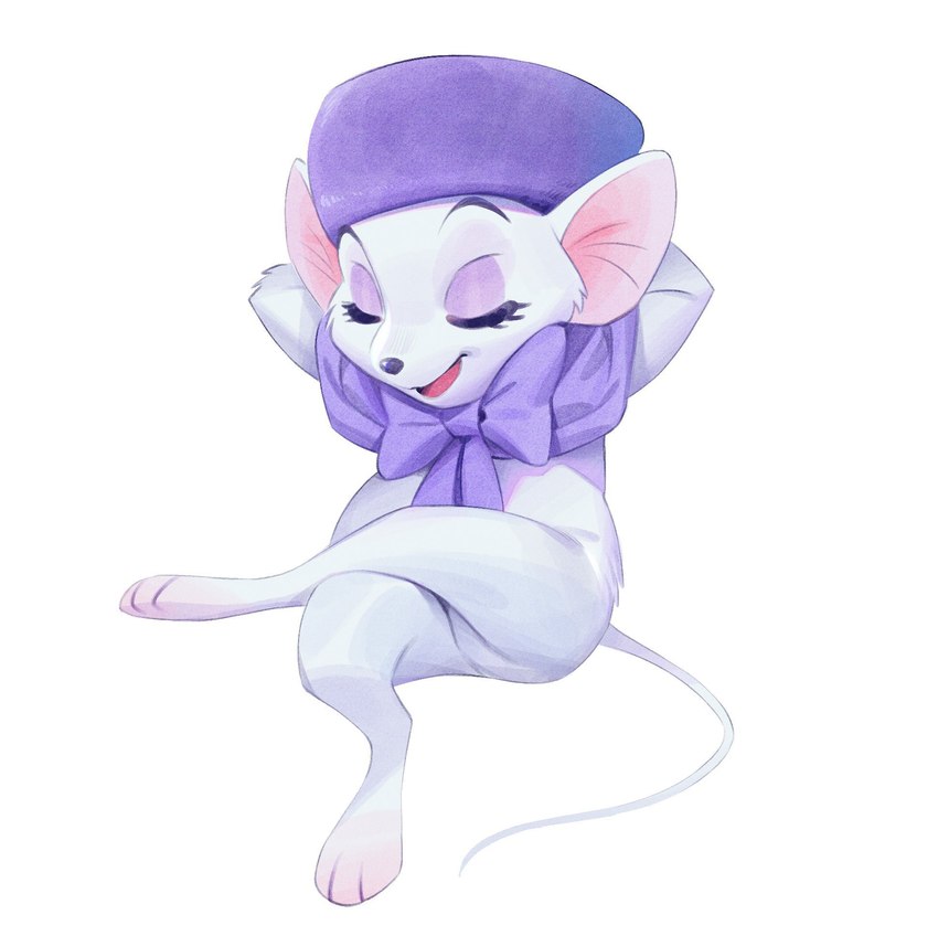 miss bianca (the rescuers (disney) and etc) created by aruurara