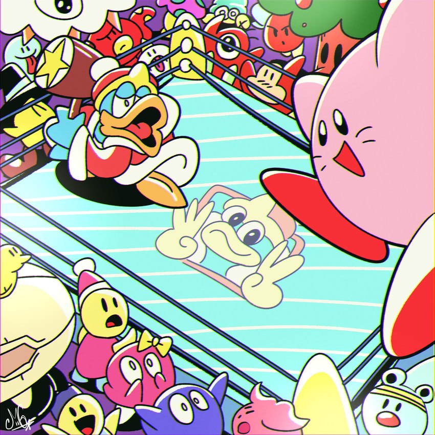 king dedede, grizzo, kracko, lalala, lololo, and etc (kirby's dream land and etc) created by gemrayumeno