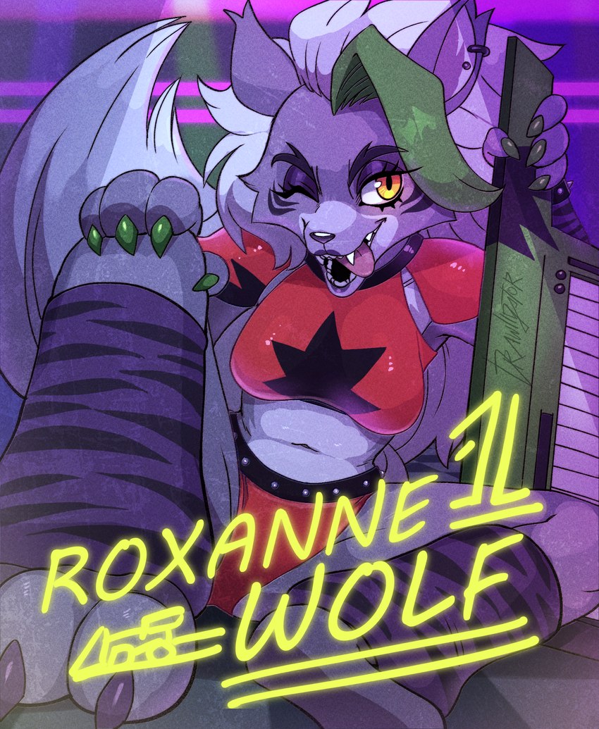 roxanne wolf (five nights at freddy's: security breach and etc) created by drawligator