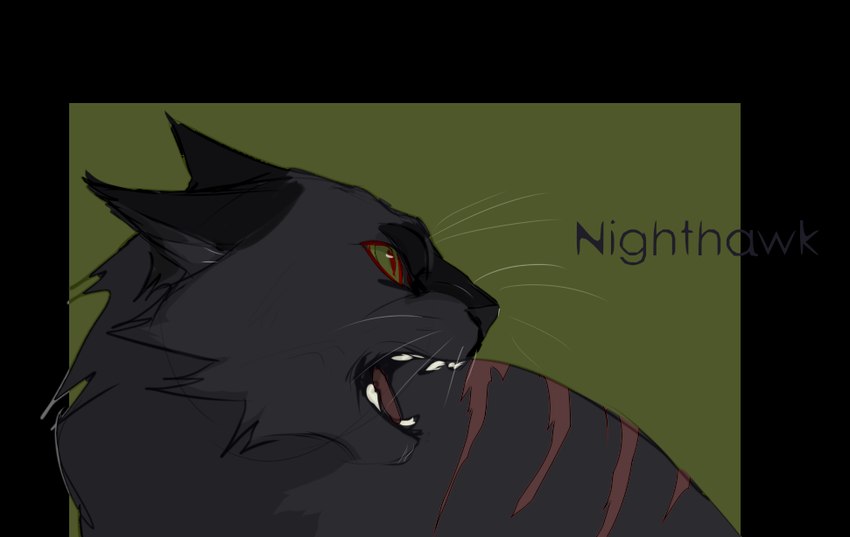 ambiguous_gender back_scar black_ears cheek_tuft ears_back facial_tuft fangs feral fur green_background green_eyes grey_body grey_fur open_mouth pivoted_ears pupils red_pupils scar simple_background solo teeth tuft whiskers blackscour felid mammal alpha_channel