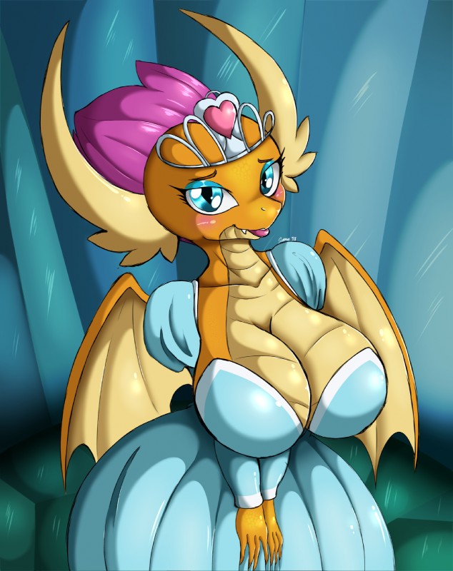 princess smolder and smolder (friendship is magic and etc) created by suirano