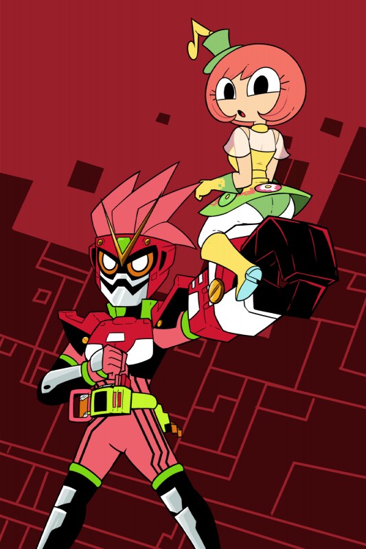 ex-aid and poppy pipopapo (kamen rider ex-aid and etc) created by miscon