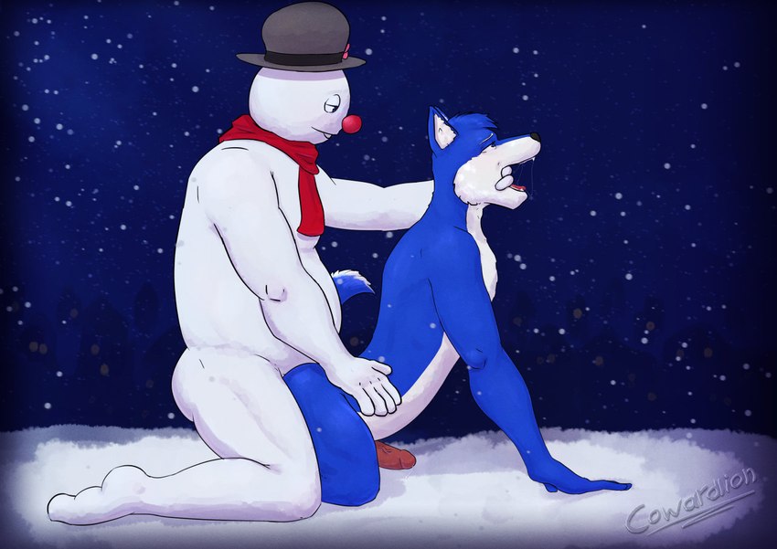 frosty the snowman created by cowardlion