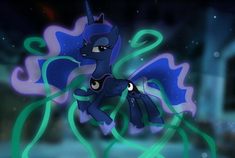 princess luna (friendship is magic and etc) created by aelioszero