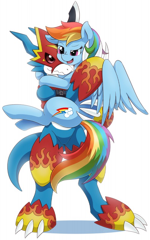 rainbow dash (friendship is magic and etc) created by vavacung