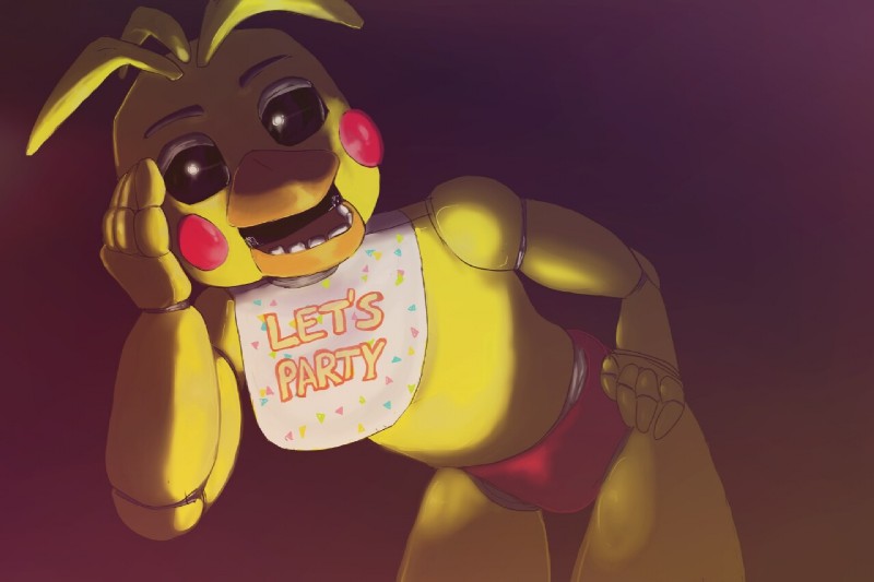toy chica (five nights at freddy's 2 and etc) created by dogsnacks (artist)