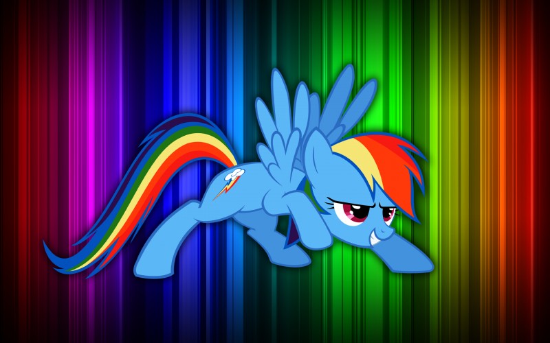 rainbow dash (friendship is magic and etc) created by kasper filipsen