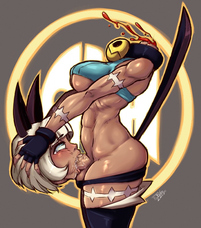 nadia fortune (skullgirls) created by randomboobguy