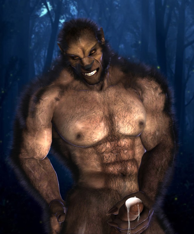 abs biceps bodily_fluids cum erection genital_fluids genitals hairy humanoid_genitalia humanoid_penis male masturbation muscular muscular_male nipples orgasm pecs penile penile_masturbation penis solo vein kupopo mythology wolfman canid canine mammal mythological_canine mythological_creature werecanid werecanine werecreature werewolf 3d_(artwork) digital_media_(artwork) hi_res