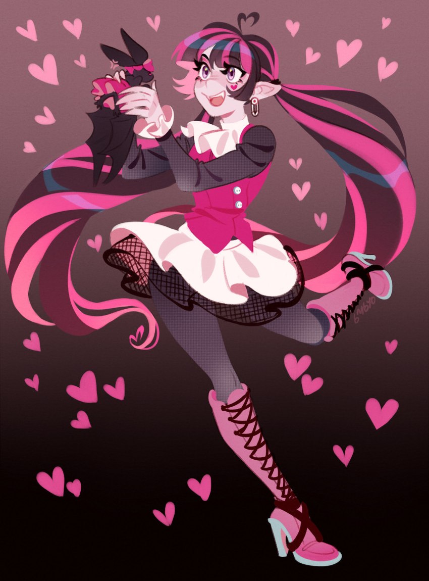 draculaura (monster high and etc) created by eustasss