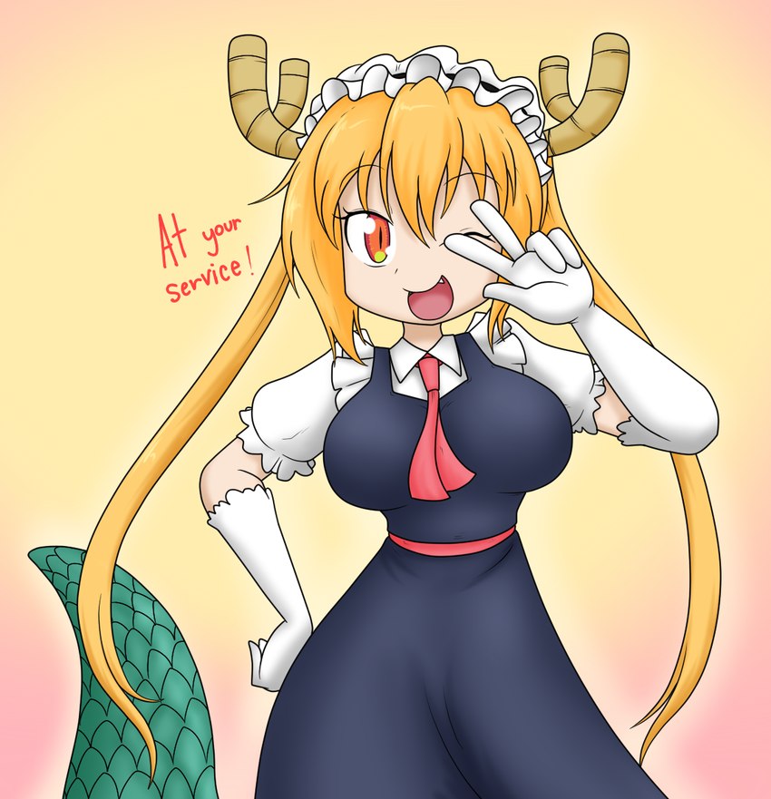 tohru (miss kobayashi's dragon maid and etc) created by sandwich-anomaly