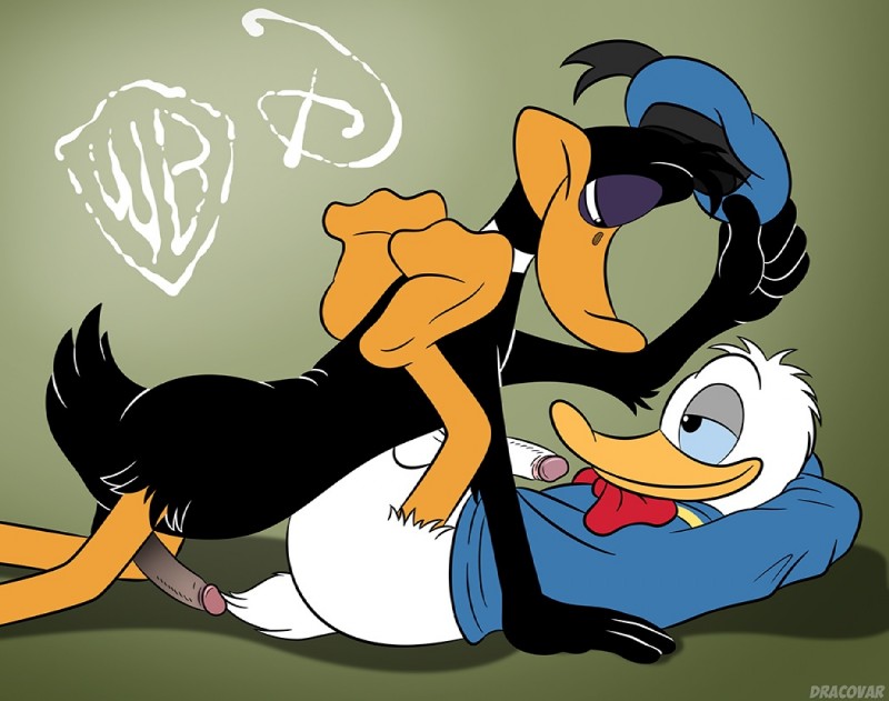 daffy duck and donald duck (warner brothers and etc) created by dracovar valeford