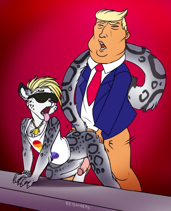 donald trump and milo yiannopoulos (real world) created by keishinkae