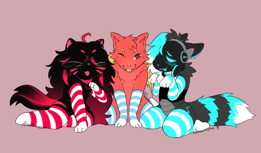 aura, lucky, and voicemod protogen (programming socks and etc) created by n0heals4you