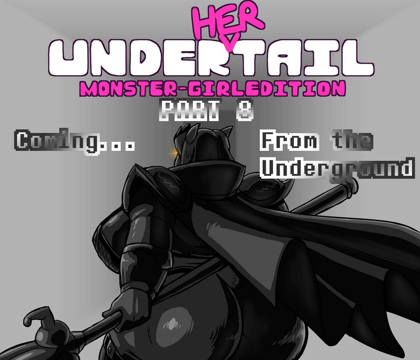 alternate_universe anthro armor big_butt bikini_armor breasts butt cloak clothing crossgender crown curvy_figure female glowing glowing_eyes headgear horn huge_butt looking_back melee_weapon polearm side_boob solo spear text unconvincing_armor weapon thewill under(her)tail undertale undertale_(series) asgore_dreemurr assmore_derear boss_monster_(undertale) bovid caprine mammal monster english_text