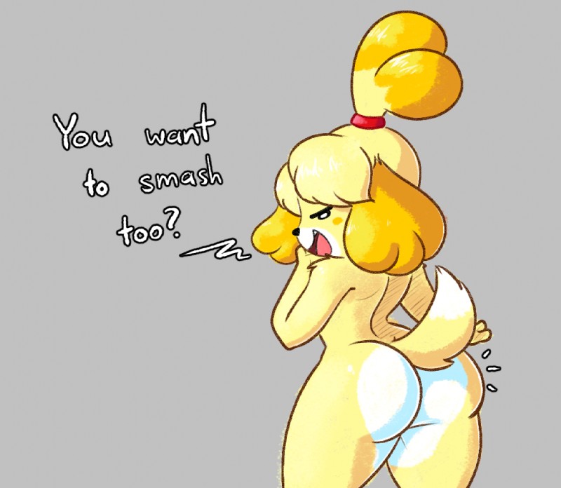 isabelle (animal crossing and etc) created by outletdraws