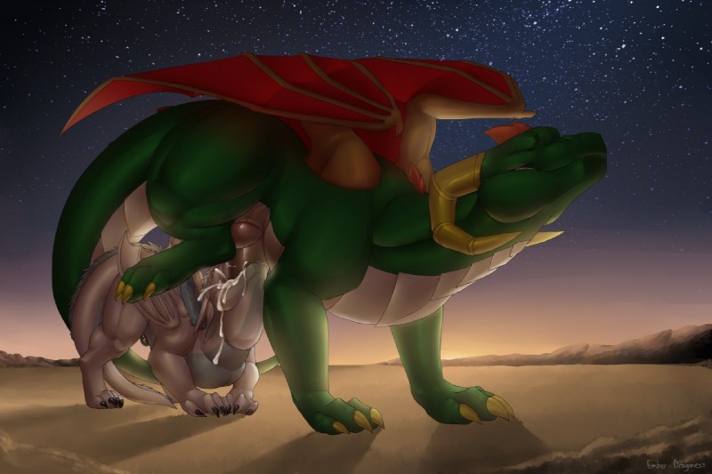 cronic and terran (european mythology and etc) created by ember-dragoness