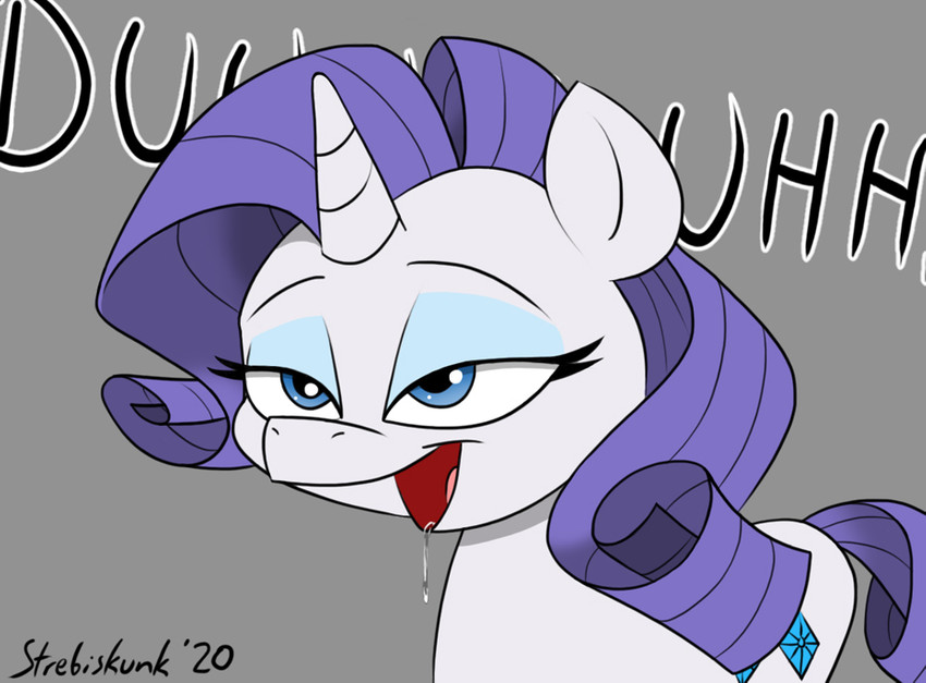 rarity (my little pony: pony life and etc) created by strebiskunk