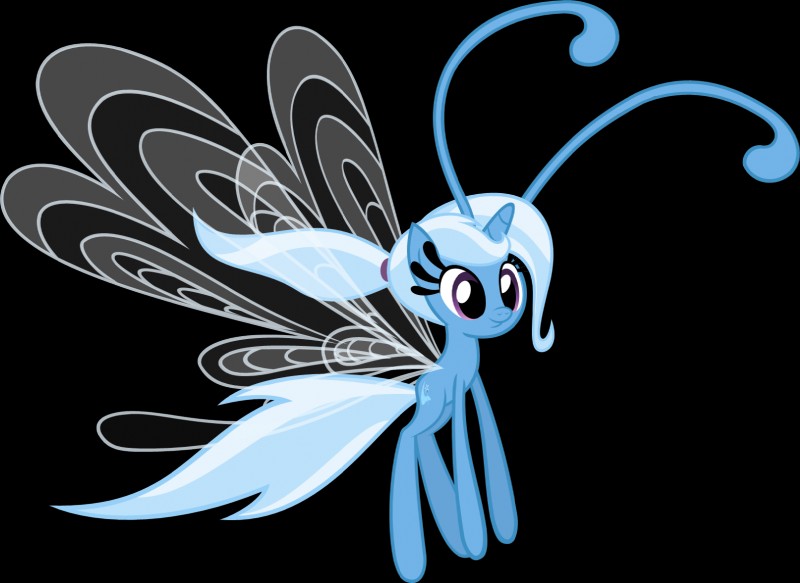 blue_body blue_fur blue_hair cutie_mark female feral fur hair horn multicolored_hair purple_eyes simple_background smile solo transparent_background two_tone_hair zacatron94 friendship_is_magic hasbro my_little_pony trixie_(mlp) breezie_(mlp) equid fairy mammal alpha_channel digital_media_(artwork) hi_res