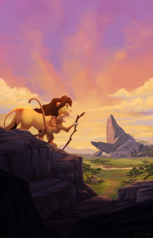 the lion king and etc created by kitchiki