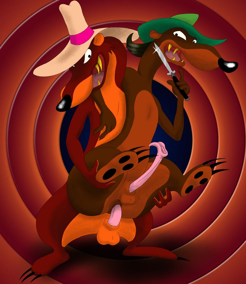 greasy, smarty weasel, and toon patrol (who framed roger rabbit and etc) created by amateurcooper