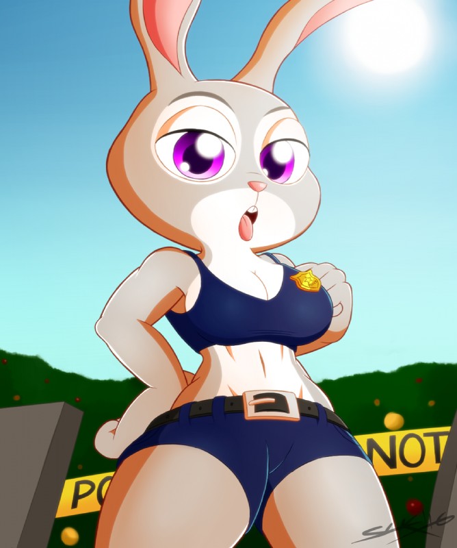 judy hopps (zootopia and etc) created by slickehedge
