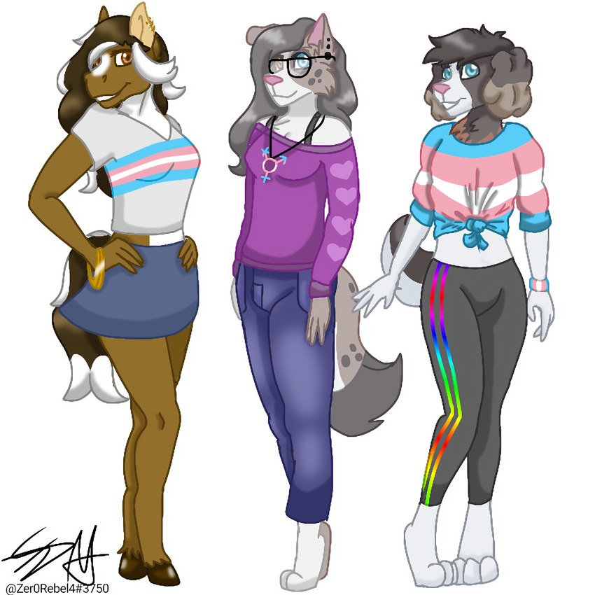 autumn, daisy, and sage (my little pony and etc) created by zer0rebel4