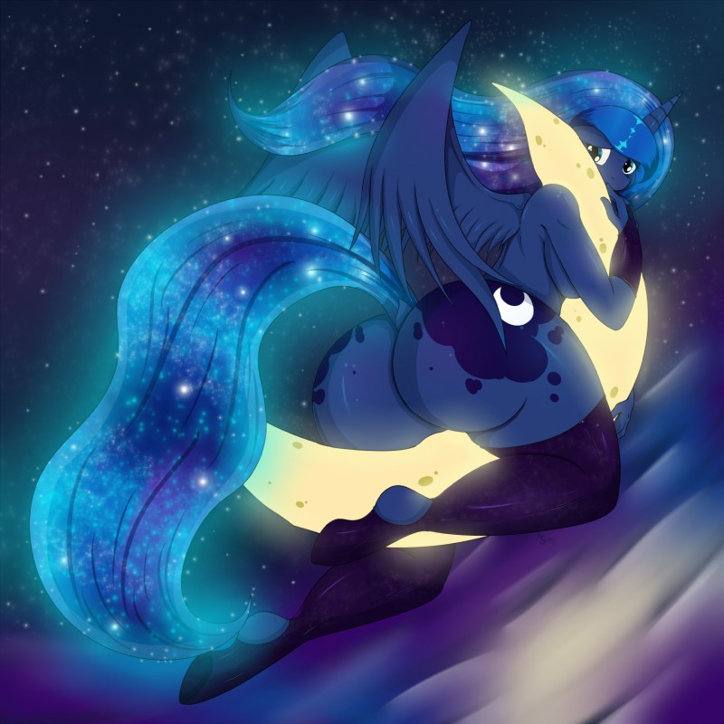 princess luna (friendship is magic and etc) created by suirano