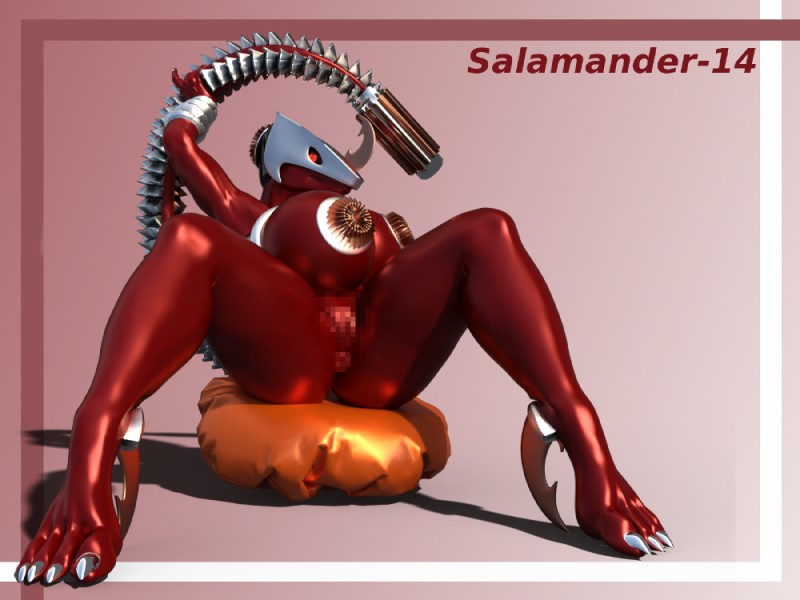 salamander-14 (mythology) created by idsaybucketsofart