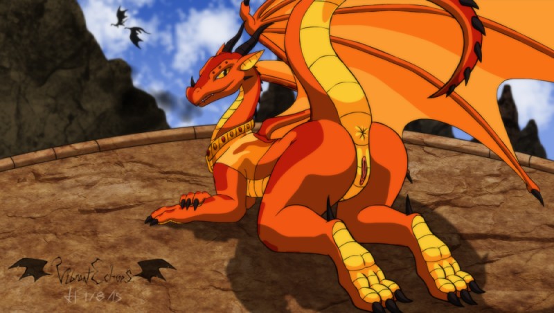 scarlet (wings of fire and etc) created by vibrantechoes