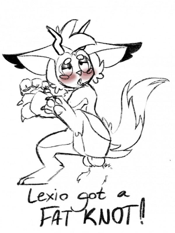 ahegao anal animal_genitalia animal_penis anthro biped blush canine_genitalia canine_penis cross-eyed disembodied_penis duo fur genitals horn knot looking_pleasured male male/male open_mouth penetration penis sex simple_background text knotsosfw lexio_(knotsosfw) hellfox mammal 2019 3:4 digital_drawing_(artwork) digital_media_(artwork) hi_res sketch