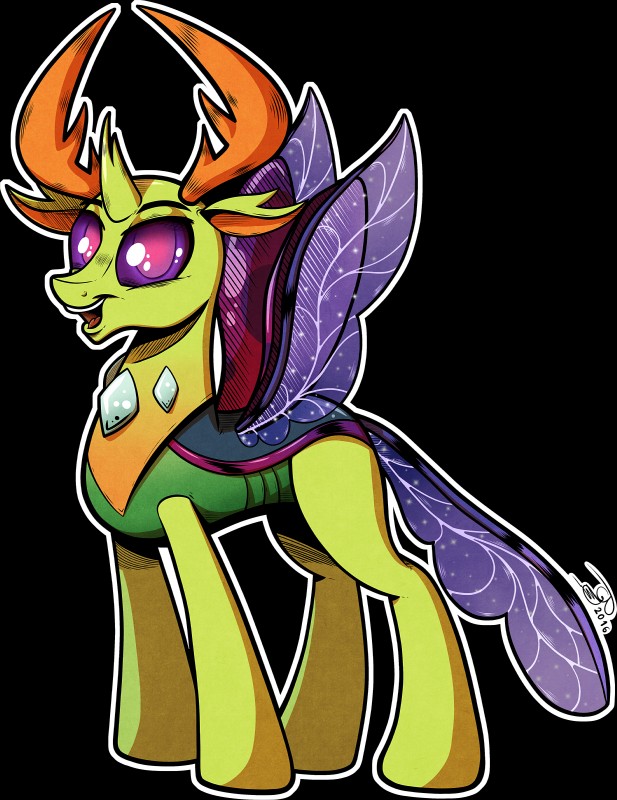 thorax (friendship is magic and etc) created by gray-day