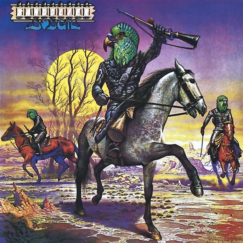 budgie (band) created by patrick woodroffe