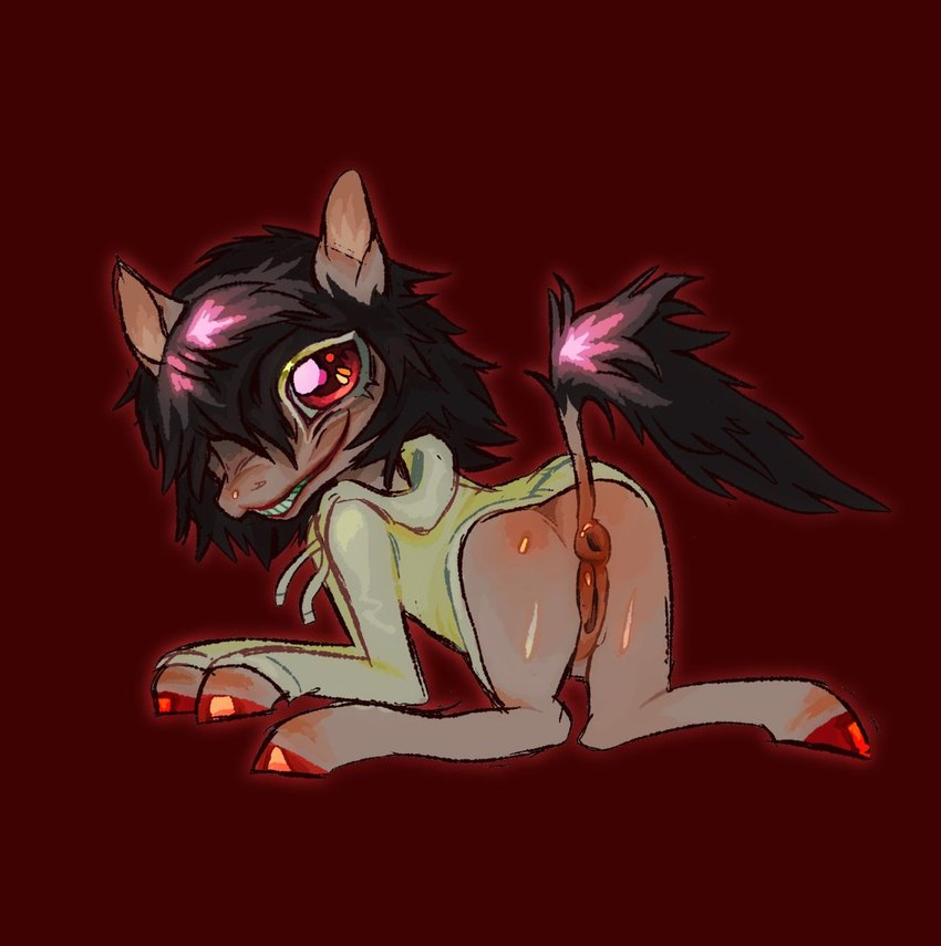 jeff the killer (my little pony and etc) created by coyotespiralz