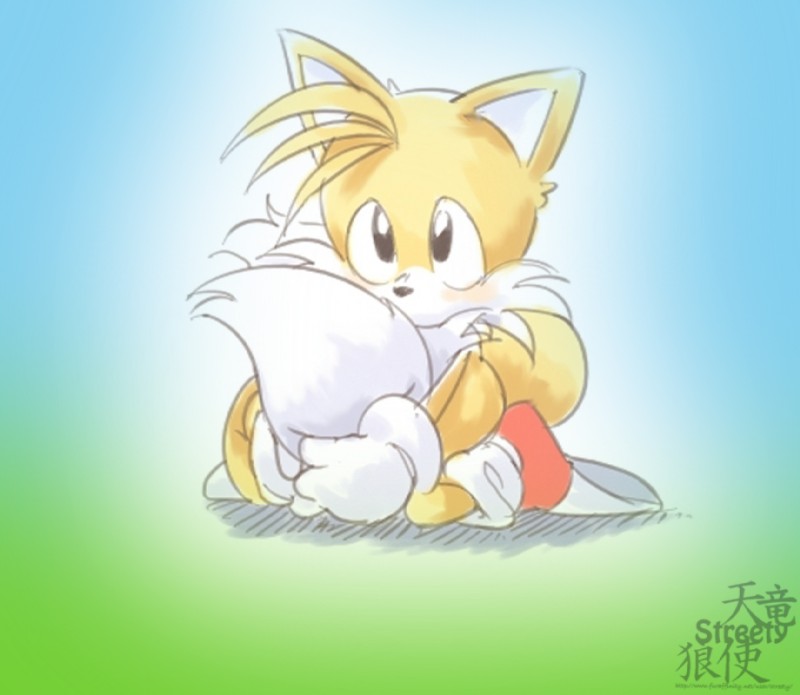 classic tails and miles prower (sonic the hedgehog (series) and etc) created by streety