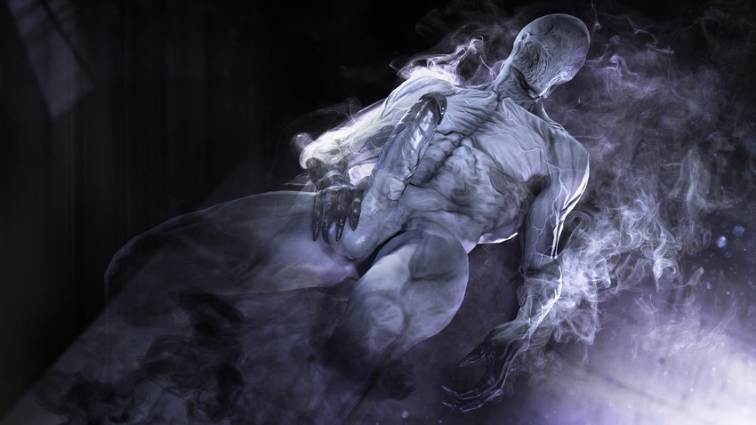 abs balls eyeless faceless_character floating genitals humanoid_genitalia humanoid_penis male muscular muscular_male penis smoke solo vein tauntilock outlast walrider_(outlast) ghost humanoid spirit 16:9 4k absurd_res hi_res widescreen