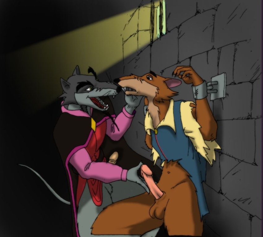 jenner and justin (the secret of nimh and etc) created by emeraldcistern