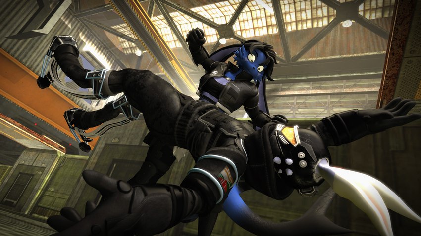 angry anthro armor black_body black_clothing black_fur black_gloves black_hair black_handwear black_jacket black_topwear blue_body blue_fur breasts clothed clothed_anthro clothed_female clothing duo female fight fin fur gloves hair handwear imminent_pain jacket male midair multicolored_body punch reference_to_character small_breasts tail tail_fin topwear two_tone_body conditional_dnp domibun halo_(series) microsoft rooster_teeth xbox_game_studios domi_(domibun) fish hybrid lagomorph leporid mammal marine rabbit shark 16:9 2024 3d_(artwork) 4k absurd_res digital_media_(artwork) hi_res source_filmmaker_(artwork) widescreen