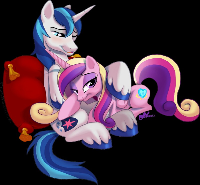 princess cadance and shining armor (friendship is magic and etc) created by pandadox