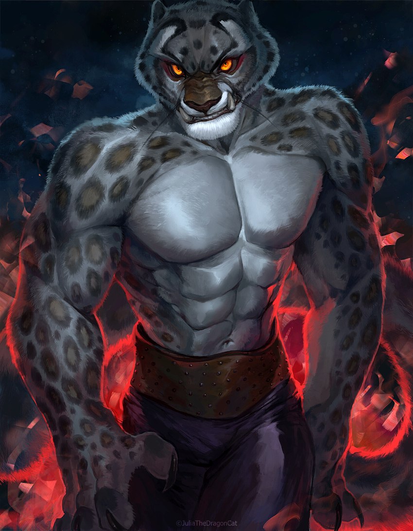 tai lung (kung fu panda and etc) created by juliathedragoncat