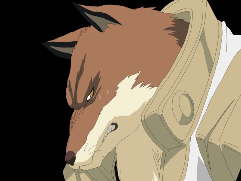 anthro brown_body brown_fur clothing fur male pose simple_background solo transparent_background yellow_eyes maxime-jeanne bleach_(series) sajin_komamura canid canine canis mammal wolf 2013 4:3 alpha_channel hi_res